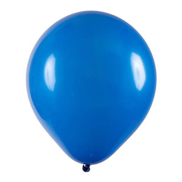 Imagem de Balão de Festa Redondo Profissional Látex Liso - Azul - Art-Latex - Rizzo Balões