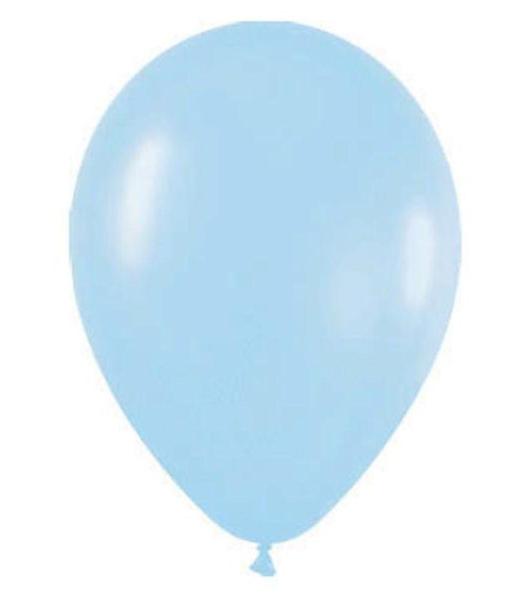 Imagem de Balão de Látex Azul Claro 8" 20cm 50un Festball