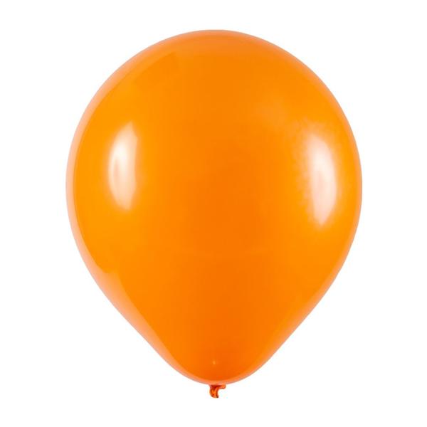 Imagem de Balão de Látex Laranja - 8 Polegadas - 50 Unidades