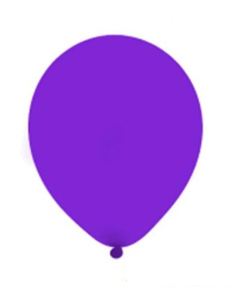 Balão de Látex Roxo 8" 20cm 50un Festball Imagem de Balão de Látex Roxo 8" 20cm 50un Festball