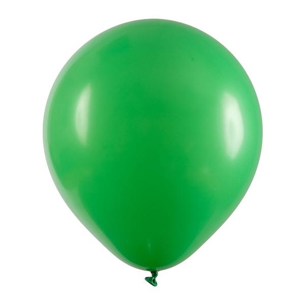 Imagem de Balão de Látex Verde Folha - 9 Polegadas - 50 Unidades