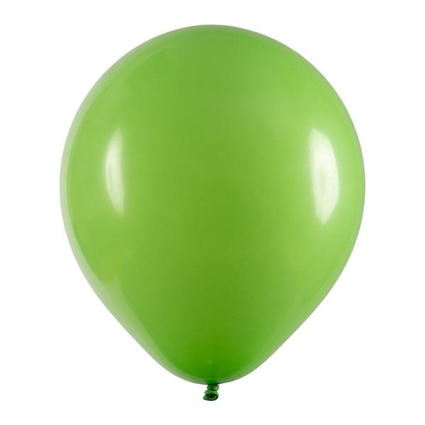 Imagem de Balão de Látex Verde Limão - 9 Polegadas - 50 Unidades