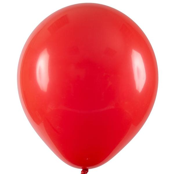 Imagem de Balão de Látex Vermelho - 12 Polegadas - 24 Unidades