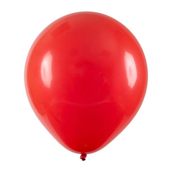 Imagem de Balão de Látex Vermelho - 8 Polegadas - 50 Unidades