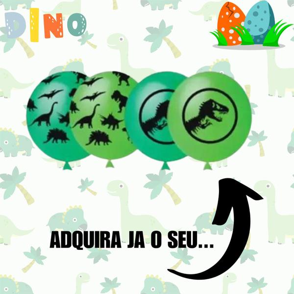 Imagem de Balão Dinossauro Sortido Happyday Festa Aniversario