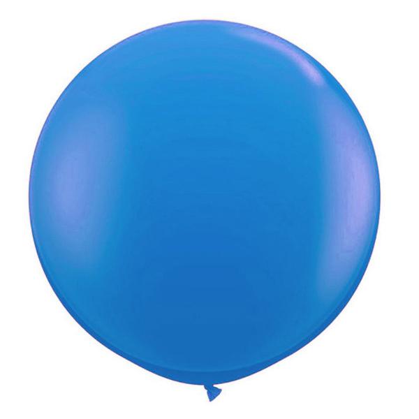 Imagem de Balão Gigante Bexigão Azul - 25 Polegadas