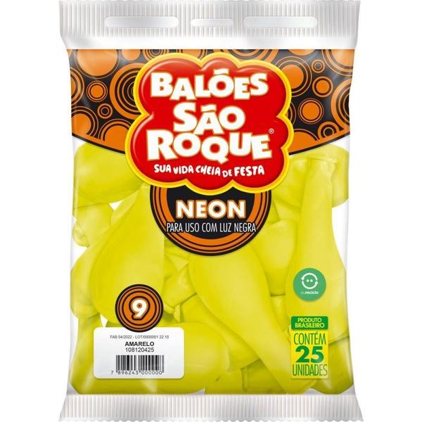 Imagem de Balao Imperial N.090 Neon Amarelo PCT.C/25