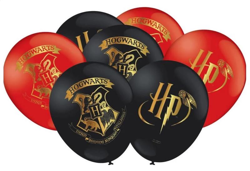 Imagem de Balão Impresso 9" Harry Potter c/ 25 unids - FESTCOLOR