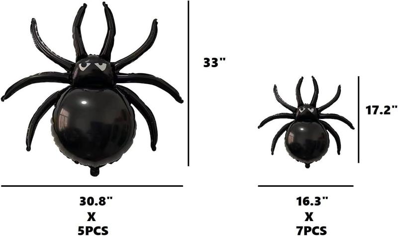 Imagem de Balão JM Puri Mi Halloween Black Spider 33 Giant 17.2 Small