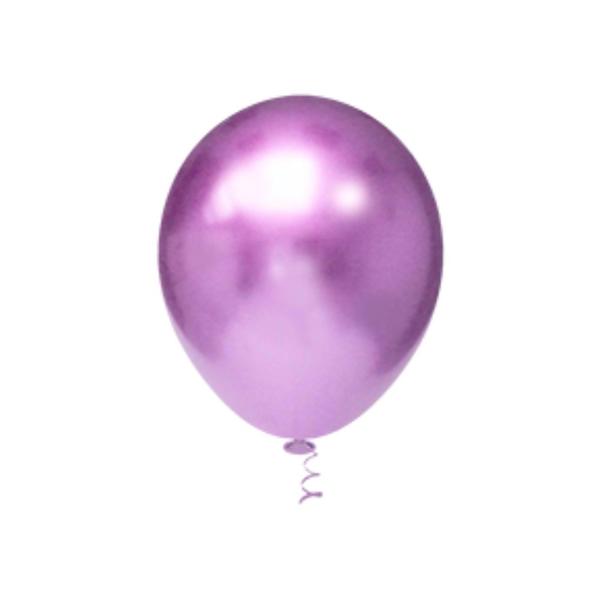 Imagem de Balão Látex 9 Platino Violeta 25 Un - Pic Pic