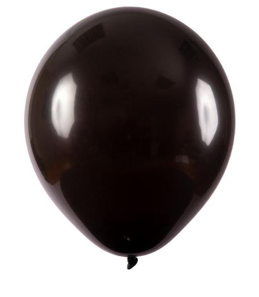 Imagem de Balão Liso Linha Buffet N7 Preto 50un Art Latex