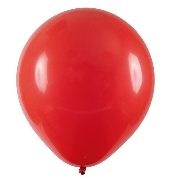 Imagem de Balao Liso Red. 05 Vermelho Pic Pic 50 Un*