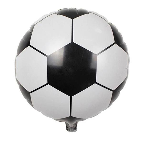 Imagem de Balão Metalizado Bola de Futebol Decoração Aniversário Festa