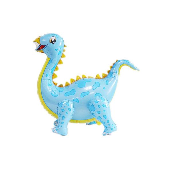 Imagem de Balão Metalizado Dinossauro Azul  - 37 Polegadas