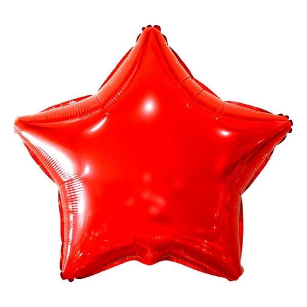 Imagem de Balão Metalizado Forma Estrela Festa Namorados 46Cm Lilás