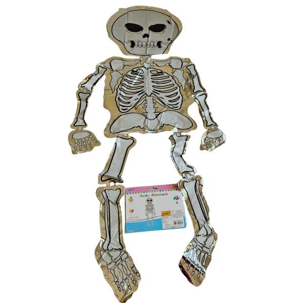 balão metalizado gigante para decoração halloween terror - xiao Imagem de balão metalizado gigante para decoração halloween terror