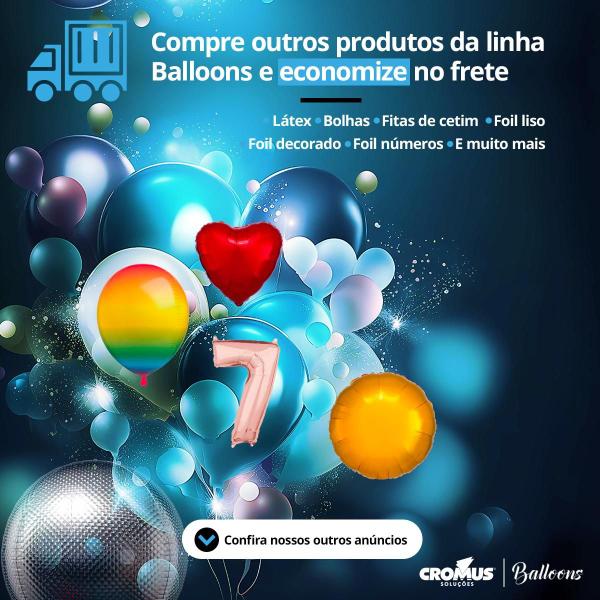 Balão Metalizado Holográfico número 1 Prata glitter Holográfico para aniversários e festas 101 cm Un - Cromus Imagem de Balão Metalizado Holográfico número 1 Prata glitter Holográfico para aniversários e festas 101 cm Un