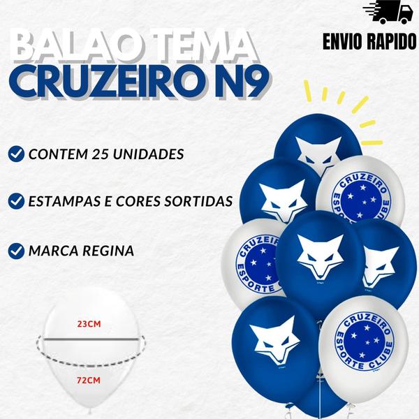 Imagem de Balao N9 Tema Cruzeiro Decoraçao Evento Festa Bexiga