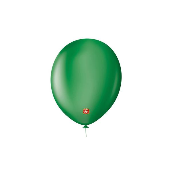 Imagem de Balão Profissional Premium Uniq 11''27cm - Verde Grama - 25 unidades - Balões São Roque - Rizzo