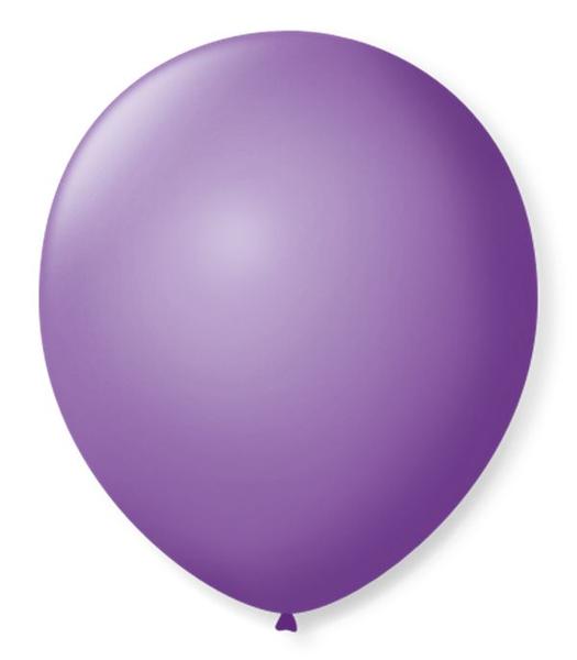 Imagem de Balão São Roque N5 Redondo C/50un Roxo Ametista