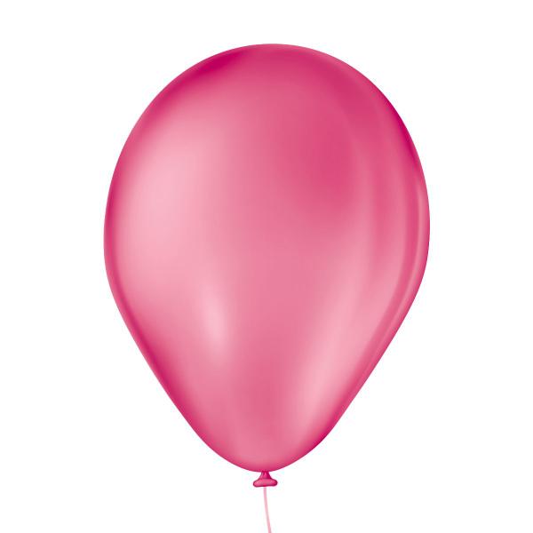 Imagem de Balão São Roque New Pink Liso 7 Polegadas - 50 unidades