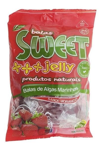 Imagem de Balas De Algas Marinhas Sabor Morango 200g Sweet Jelly