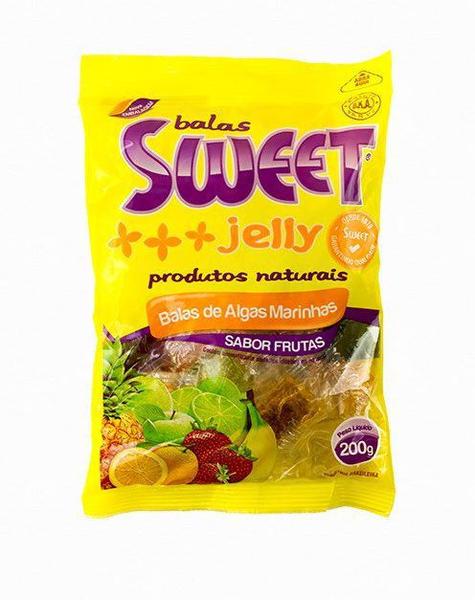 Imagem de Balas de Algas Sabor Frutas Sortidas 200g - Sweet Jelly