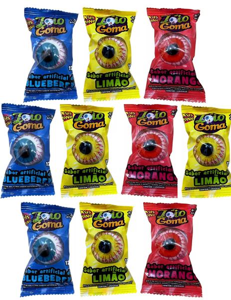Balas De Gelatina Zóio Goma Kids Zone Kit com 10 Unidades Imagem de Balas De Gelatina Zóio Goma Kids Zone Kit com 10 Unidades
