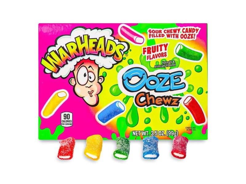 Imagem de Balas Warheads Jelly Beans Ooze Chewz 99g