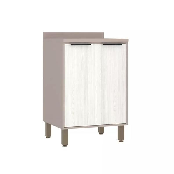 Balcão 60cm 2 Portas com Tampo Stylo Luciane Móveis Imagem de Balcão 60cm 2 Portas com Tampo Stylo Luciane Móveis