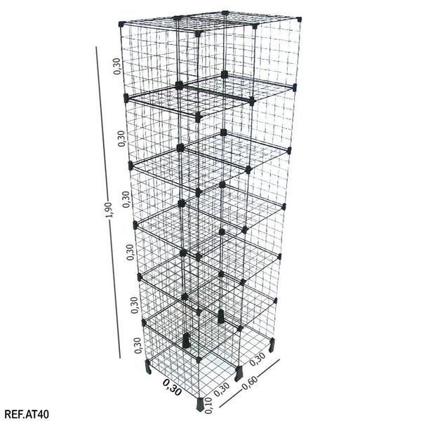 Imagem de Balcão aramado - 0,60 x 1,90 x 0,30