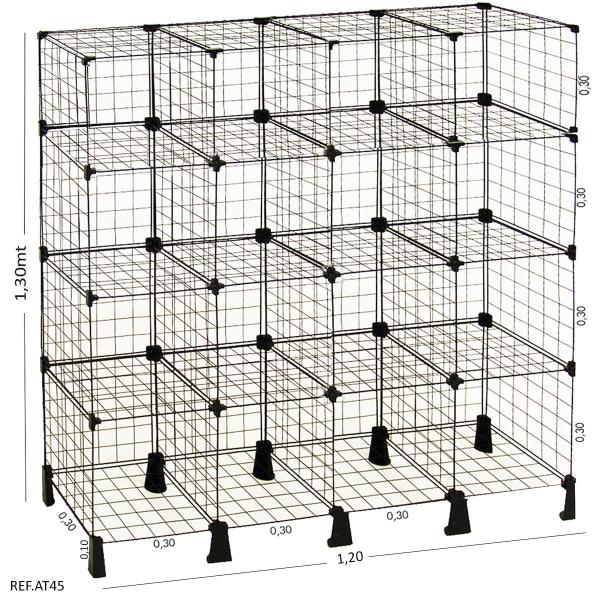 Imagem de Balcão aramado - 1,30 X 1,20 X 0,30