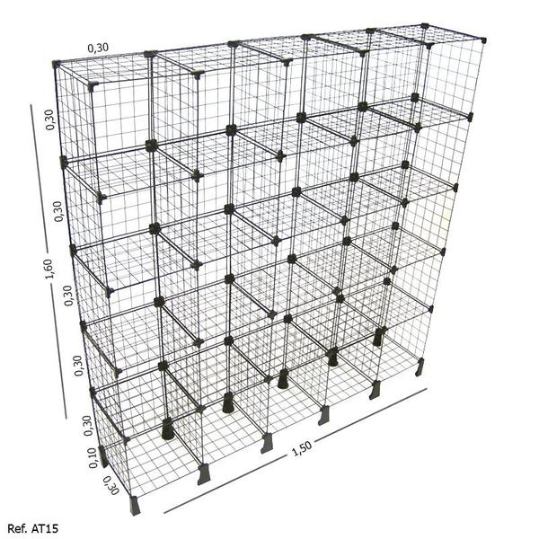 Imagem de Balcão Aramado - 1,50 x 1,60 x 0,30