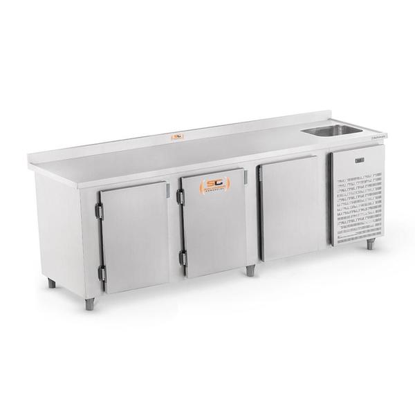 Balcão Câmara De Serviço Comercial Refrigerado Ar Forçado 2,00m Bsraf 2000 220V - Refrimate Imagem de Balcão Câmara De Serviço Comercial Refrigerado Ar Forçado 2,00m Bsraf 2000 220V - Refrimate