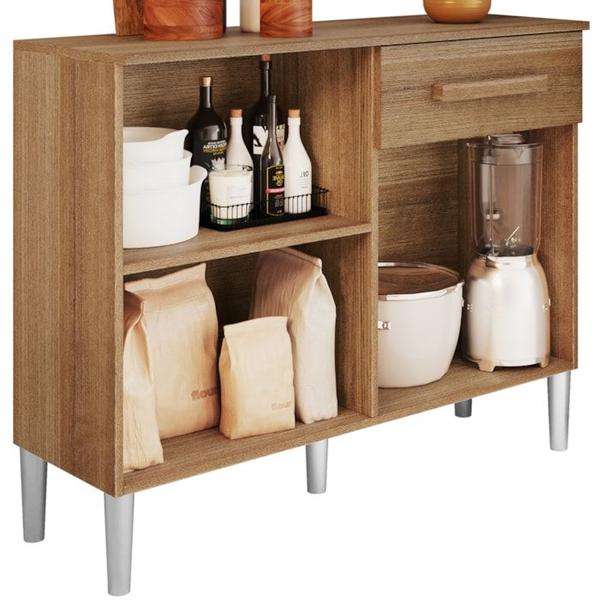 Balcao De Cozinha 2 Portas 105 cm 2012148 Atacama Off White ARMoveis - Aramoveis Imagem de Balcao De Cozinha 2 Portas 105 cm 2012148 Atacama Off White ARMoveis