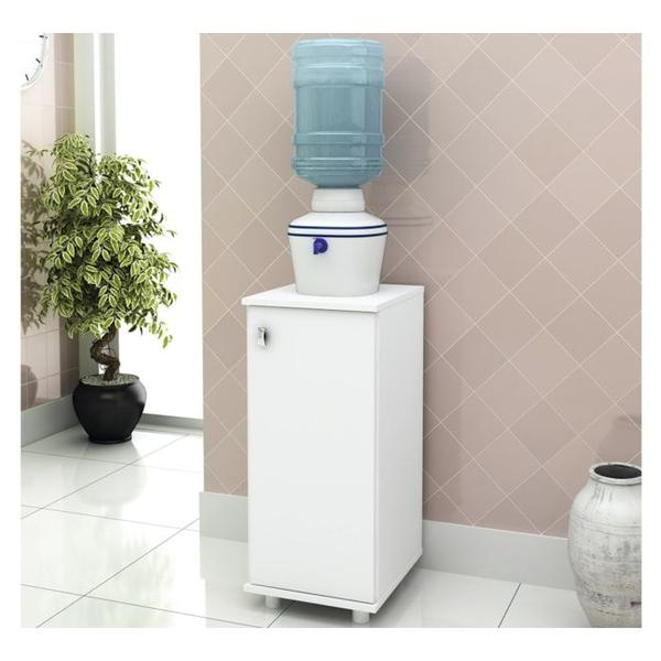 Imagem de Balcão Para Bebedouro 01 Porta BL3306 Branco Tecno Mobili