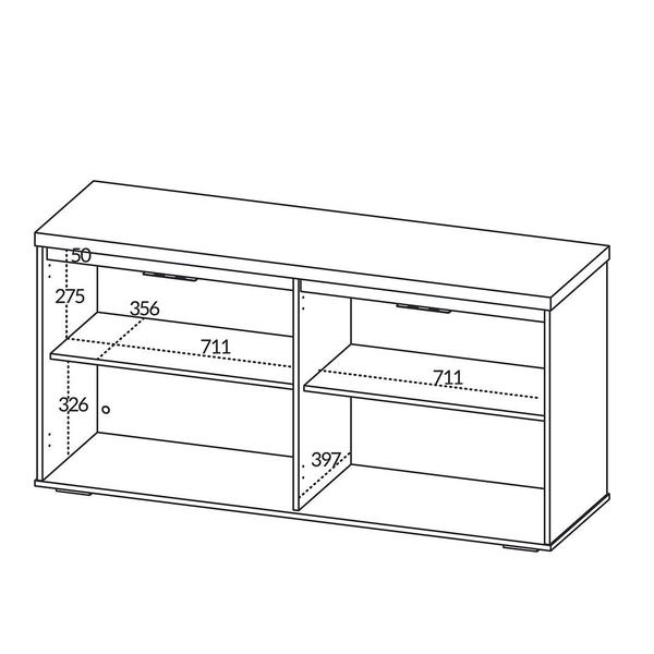 Imagem de Balcão para Escritório 4 Portas II Y37