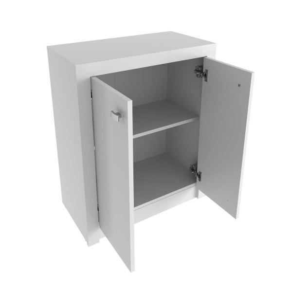 Imagem de Balcão Para Escritório com 2 Portas ME4103 Branco Tecnomobili