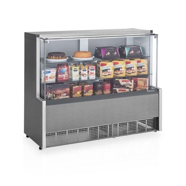 Balcão Vitrine Neutra Gelopar 140 cm Inox Bivolt MPNA-140R Imagem de Balcão Vitrine Neutra Gelopar 140 cm Inox Bivolt MPNA-140R