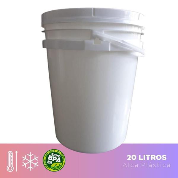 Imagem de Balde 20L Fermentador De Cerveja - 3 Unid