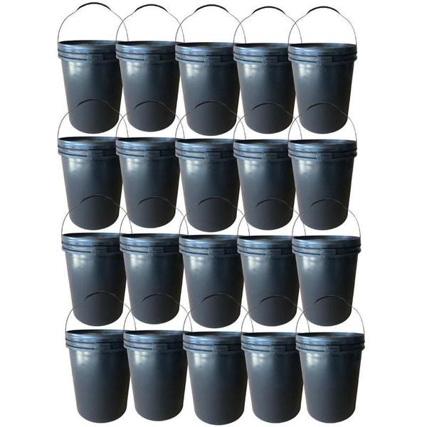 Imagem de Balde 20L Para Transportar Alcool Gel - 20 Pçs