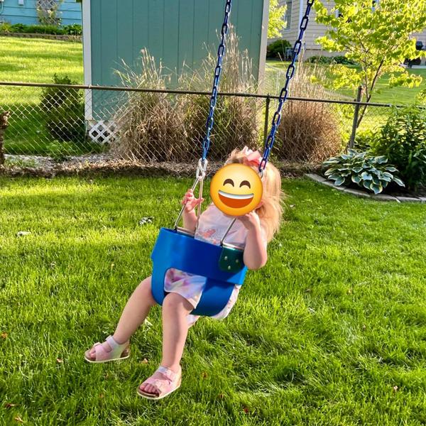 Imagem de Balde cheio Toddler Swing KINSPORY High Back com alças de árvore