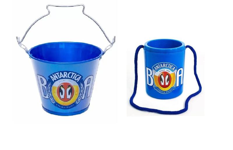 Balde de Gelo 5l Antarctica Em Alumínio e Porta Lata 350ml - Doctor Imagem de Balde de Gelo 5l Antarctica Em Alumínio e Porta Lata 350ml