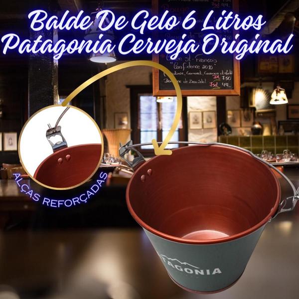 Imagem de Balde De Gelo 6 Litros Patagonia Cerveja Original