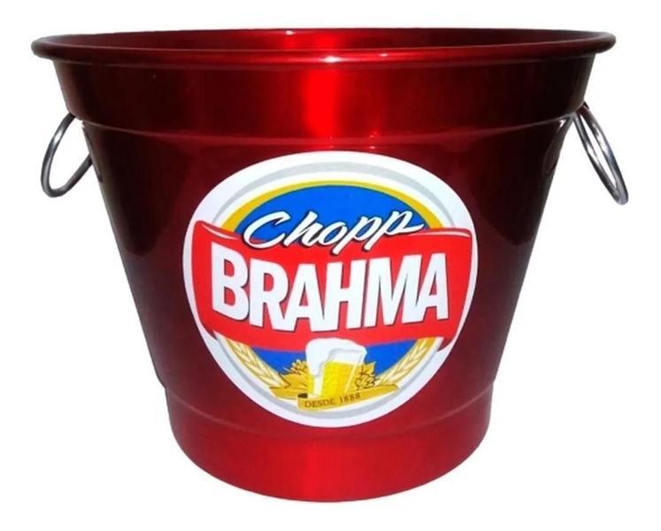 Imagem de Balde De Gelo 6 Litros Personalizado Cerveja Brahma