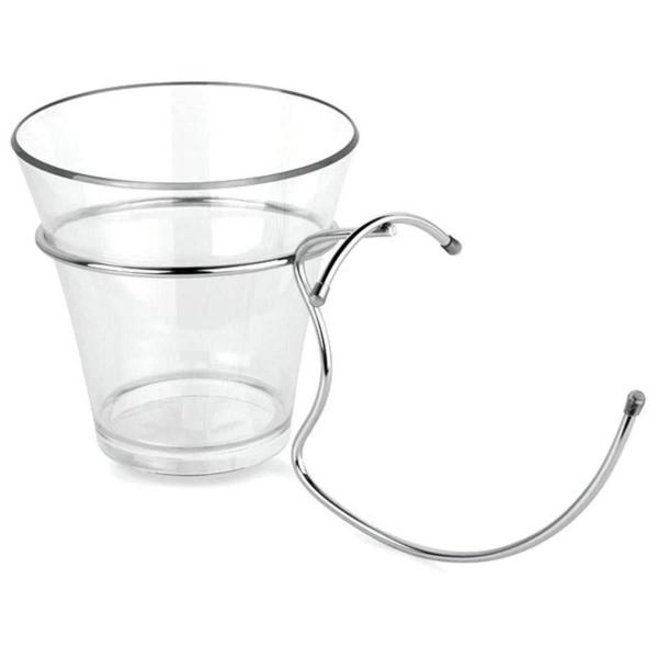 Balde De Gelo Com Suporte Para Pendurar Em Mesas 4 Litros Garrafas Champanheira Servir Bar Festa Restaurante Alto Padrão Qualidade Forma Inox - FORMA UTILIDADES Imagem de Balde De Gelo Com Suporte Para Pendurar Em Mesas 4 Litros Garrafas Champanheira Servir Bar Festa Restaurante Alto Padrão Qualidade Forma Inox