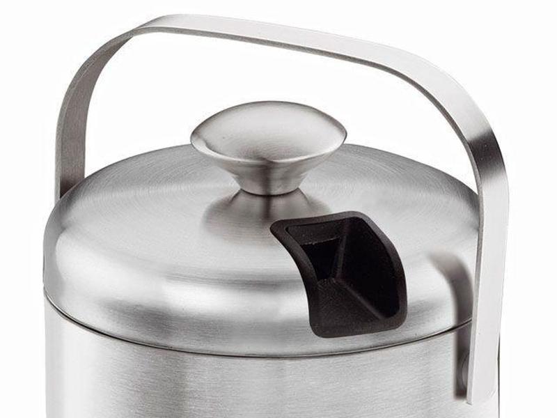 Imagem de Balde de Gelo Inox 1,3L com Pinça Tramontina - 64210930