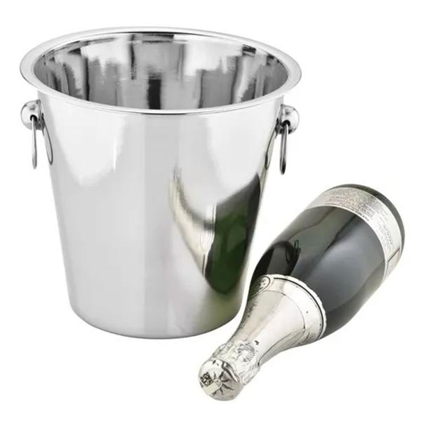 Imagem de Balde De Gelo Inox 4 Litros Para Drink Bebidas