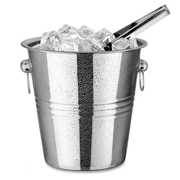 Imagem de Balde De Gelo Inox 4 Litros Para Drink Bebidas