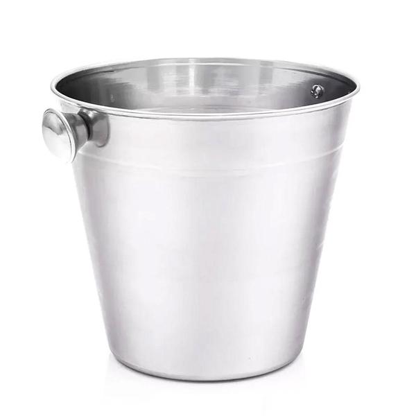 Imagem de Balde De Gelo Inox Com Pegador Para Drink Bebidas Baldinho